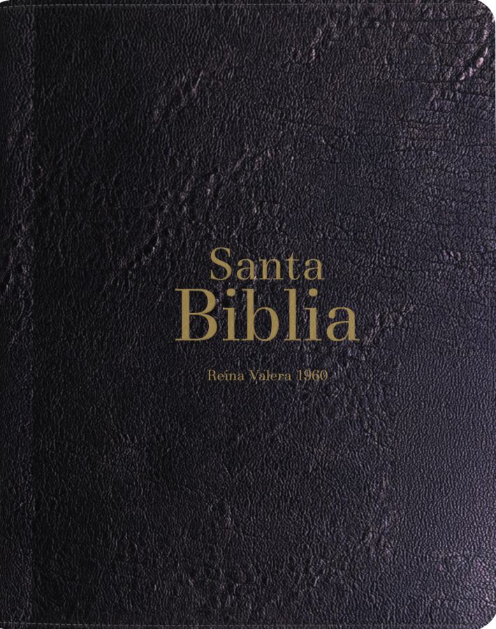 Biblia RVR 1960 Bolsillo Símil Piel Negro
