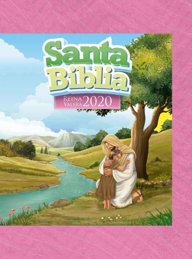 Biblia RVR 2020 para Niñas - Vinilo con cierre - Rosada