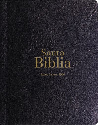 Biblia RVR 1960 Bolsillo Símil Piel Negro