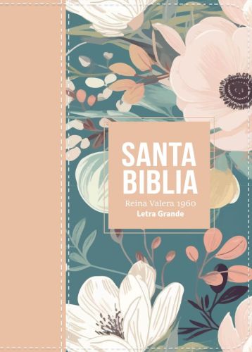 Biblia RVR 1960 - Letra Grande - Tamaño manual - Crema