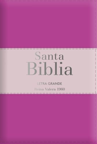 Biblia RVR60 Letra Grande – Tamaño manual 